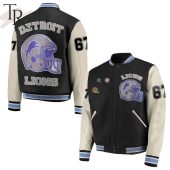 Detroit Lions 67 Baseball Jacket Wow, Cute Pie - demo10
