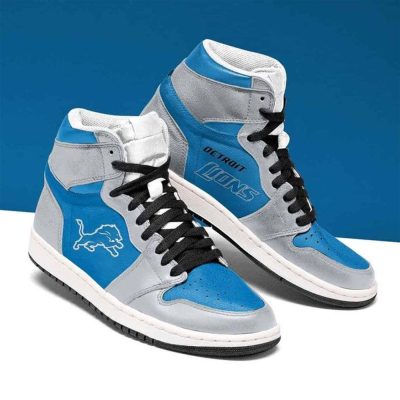 NFL Detroit Lions Jordan Sneaker Detroit Lions Custom Shoes