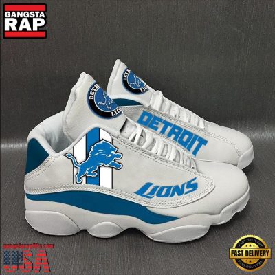 NFL Detroit Lions Ver 2 Air Jordan 13 Sneaker