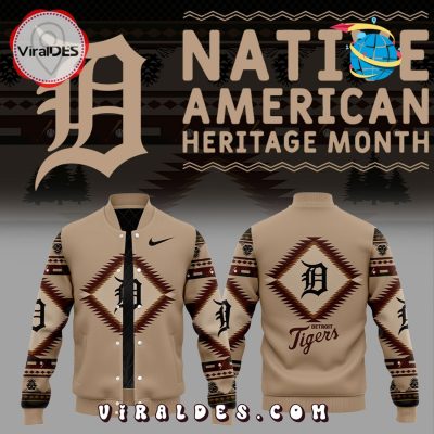 Detroit Tigers Native American Heritage 2025 Baseball Jacket