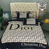 Dior Bedding Sets Christian Dior Black White Luxury Brand Premium Bedding Set Bedspread Duvet Cover Set Home Decor.jpg - demo10