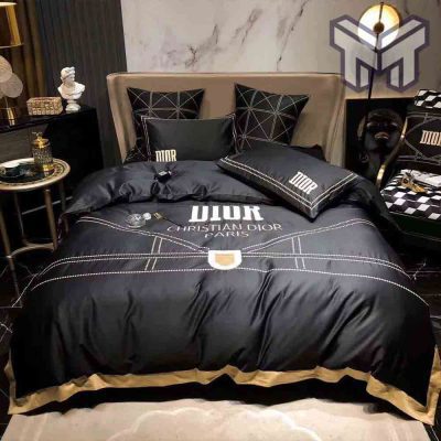 Dior Bedding Sets, Christian Dior Luxury Brand High-End Bedding Set Home Decor
