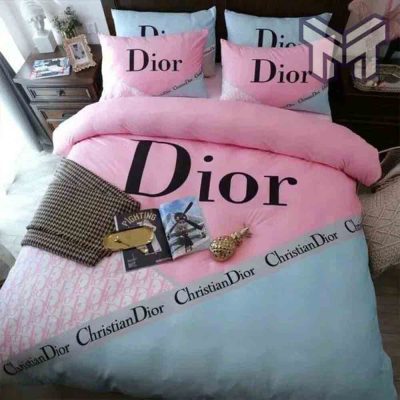 Dior Bedding Sets, Christian Dior Luxury Brand Premium Bedding Set Bedspread Duvet Cover Set Home