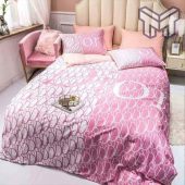Dior Bedding Sets Christian Dior Pink Luxury Brand Premium Bedding Set Bedspread Duvet Cover Set Home Decor 1.jpg - demo10