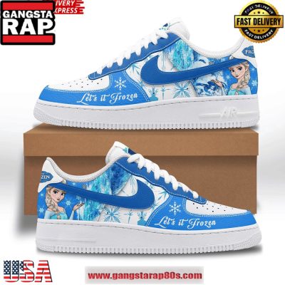 Disney Frozen Limited Edition Air Force 1 Shoes Running Sneakers
