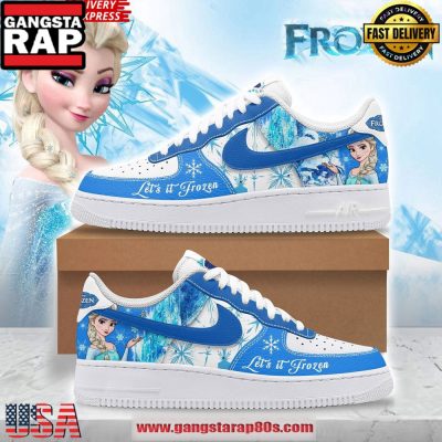 Disney Frozen Limited Edition Air Force 1 Shoes Running Sneakers