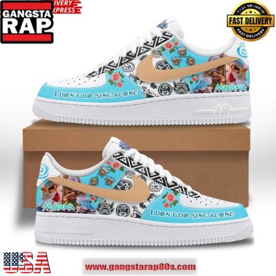 Disney Moana 2 Limited Edition Air Force 1 Running Sneakers Shoes