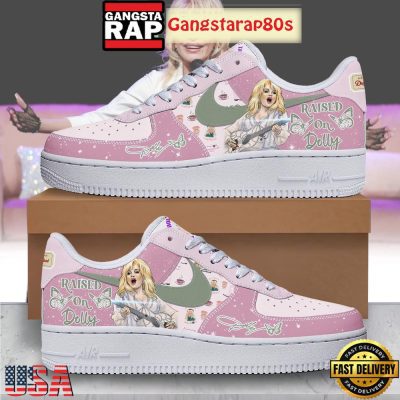Dolly Parton Raised On Dolly Special Edition Air Force 1 Sneakers Shoes