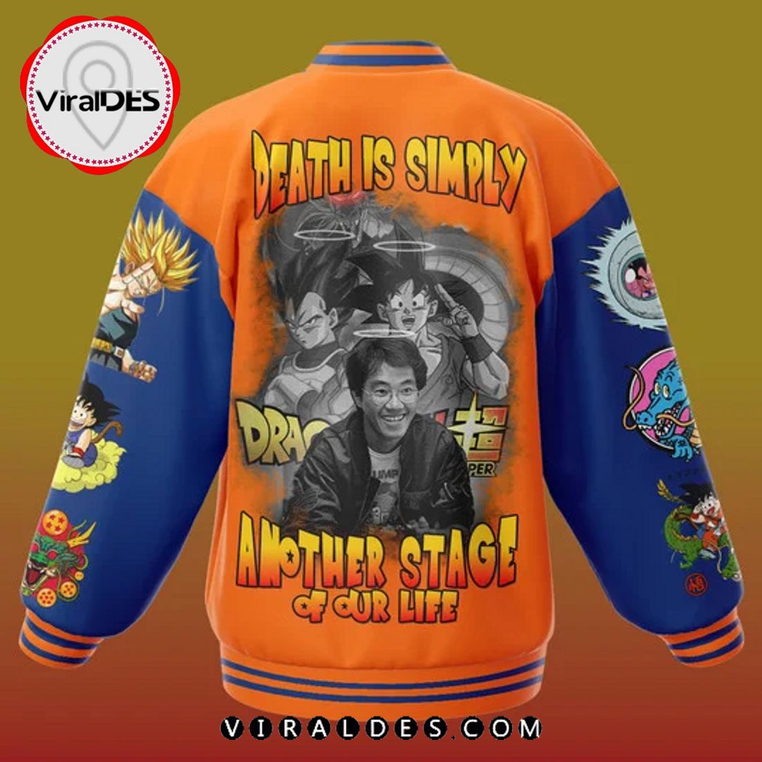 Dragon Ball Jackets PREMIUM DGBL BASEBALL JACKET THY Baseball Jacket Dragon Ball Jackets PREMIUM DGBL BASEBALL JACKET THY Baseball Jacket