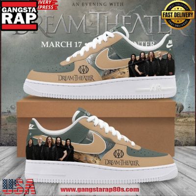 Dream Theater Limited Edition Air Force 1 Shoes Running Sneakers