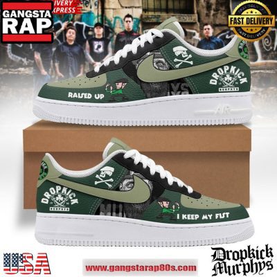 Dropkick Murphys Limited Edition Air Force 1 Sneakers Shoes