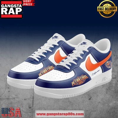 Edmonton Oilers Dia de los Muertos Air Force 1 Running Sneakers