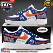 Edmonton Oilers Special Edition Air Force 1 Sneakers Shoes