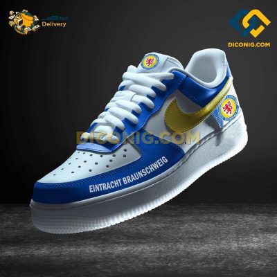 Eintracht Braunschweig Custom Shoes Blue Bundesliga Air Force 1 DICONIG FASHION