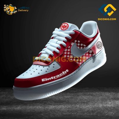 Eintracht Frankfurt Custom Shoes Red Bundesliga Air Force 1 DICONIG FASHION