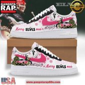Elvis Presley Merry Christmas Limited Edition Air Force 1 Running Sneakers Shoes2537.jpg - demo10
