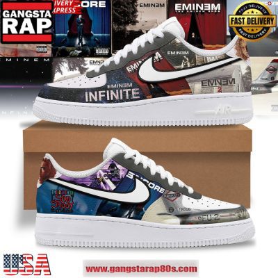 Eminem Album Cover Collection Air Force 1 Sneakers Shoes