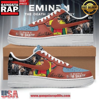 Eminem The Death Of Slim Shady New Edition Nike Air Force 1 Sneakers Shoes