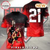 Essendon Afl Special Dyson Heppell Hoodie Super Sober - demo10