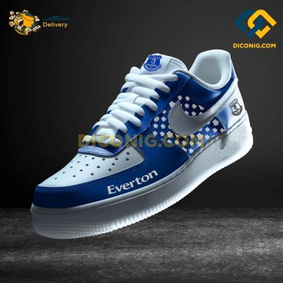 Everton Custom Shoes EPL Air Force 1 DICONIG FASHION