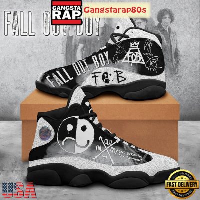 Fall Out Boy The Kids Aren't Alright Fan Air Jordan 13 Shoes Running Sneakers