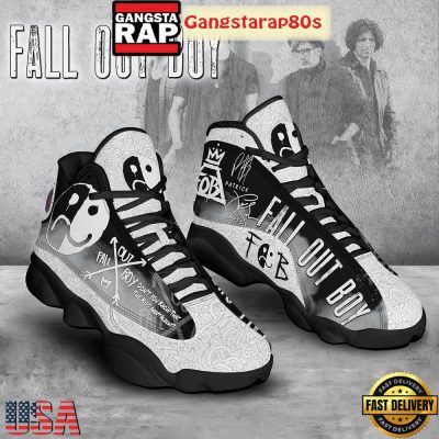 Fall Out Boy The Kids Aren't Alright Fan Air Jordan 13 Shoes Running Sneakers