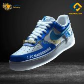 FC Magdeburg Custom Shoes Blue Bundesliga Air Force 1 DICONIG FASHION