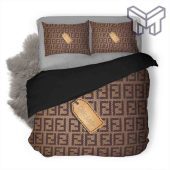 Fendi Bedding Sets Fendi Chic Lady Luxury Logo Fashion Brand Premium Bedding Set Home Decor.jpg - demo10