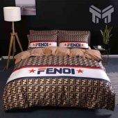 Fendi Bedding Sets Fendi Luxury Logo Fashion Brand Bedding Set Home Decor 1.jpg - demo10