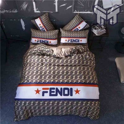 Fendi Bedding Sets, Fendi New Bedding Sets Quilt Sets Duvet Cover Luxury Brand Bedding Decor