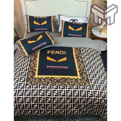 Fendi Bedding Sets, Fendi New Luxury Brand High-End Bedding Set Home Decor