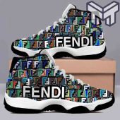 Fendi Colorful Air Jordan 11 Sneakers Shoes Hot 2022 Gifts For Men Women.jpg - demo10