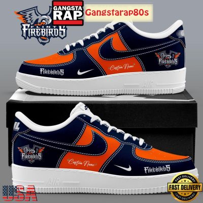 Flint Firebirds Hockey New Season 2026 Custom Air Force 1 Running Sneakers Shoes