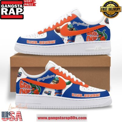 Florida Gators Go Gators Limited Edition Air Force 1 Running Sneakers Shoes