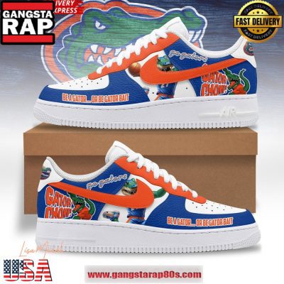 Florida Gators Go Gators Limited Edition Air Force 1 Running Sneakers Shoes