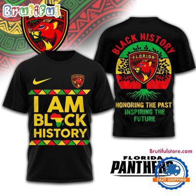 Florida Panthers 2026 NHL Black History Limited Edition 3D Shirt