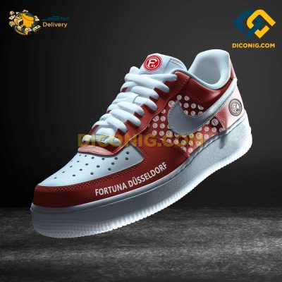 Fortuna Dusseldorf Custom Shoes Orange Bundesliga Air Force 1 DICONIG FASHION