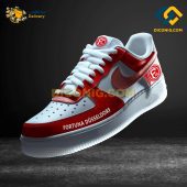 Fortuna Dusseldorf Custom Shoes Red Bundesliga Air Force 1 DICONIG FASHION
