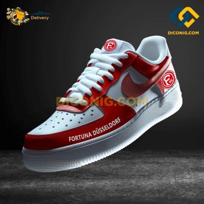 Fortuna Dusseldorf Custom Shoes Red Bundesliga Air Force 1 DICONIG FASHION