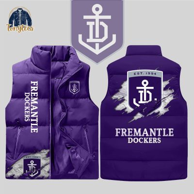 Fremantle Football Club Dockers AFL Sleeveless Jacket
