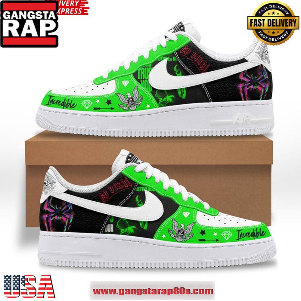 Future & Metro Boomin Limited Edition Air Force 1 Sneakers Shoes Future & Metro Boomin Limited Edition Air Force 1 Sneakers Shoes