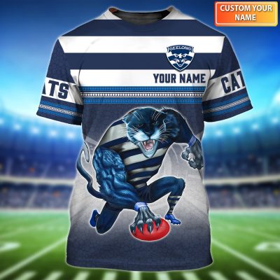 Geelong Cats | Cats Geelong Personalized Name 3D Tshirt