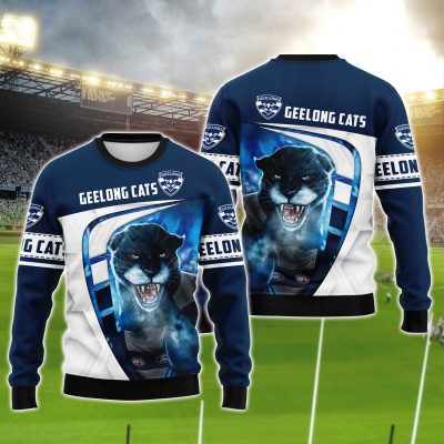 Geelong Cats | Geelong Cats Football Club 3D Shirts Tad 01