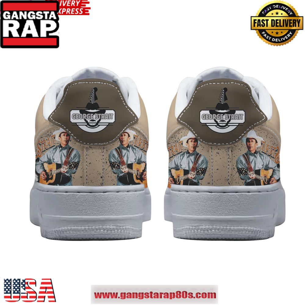 George Strait Cowboys And Dreamers Air Force 1 Sneakers Shoes George Strait Cowboys And Dreamers Air Force 1 Sneakers Shoes