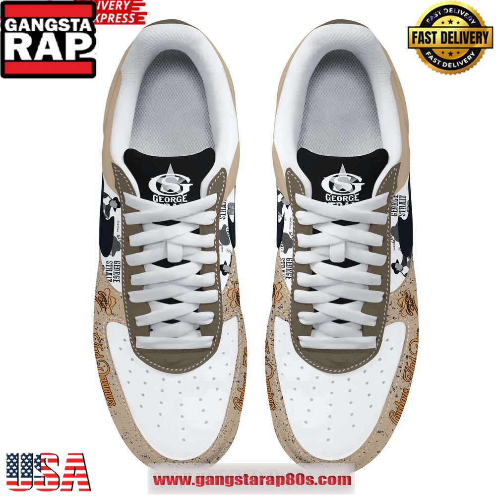 George Strait Cowboys And Dreamers Air Force 1 Sneakers Shoes George Strait Cowboys And Dreamers Air Force 1 Sneakers Shoes