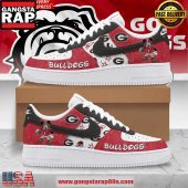 Georgia Bulldogs x Mickey Mouse Limited Edition Air Force 1 Sneakers Shoes
