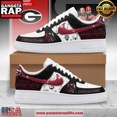 Georgia Bulldogs x Star Wars Limited Edition Air Force 1 Sneakers Shoes