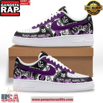 Ghost Band Black Light Guides You 2025 Air Force 1 Shoes Running Sneakers