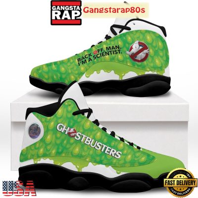 Ghostbusters Back Off Man I'm A Scientist Air Jordan 13 Shoes Running Sneakers