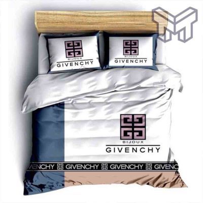 Givenchy Bedding Set, Givenchy Bijoux Luxury Brand Fashion Bedding Set Bedspread Duvet Cover Set